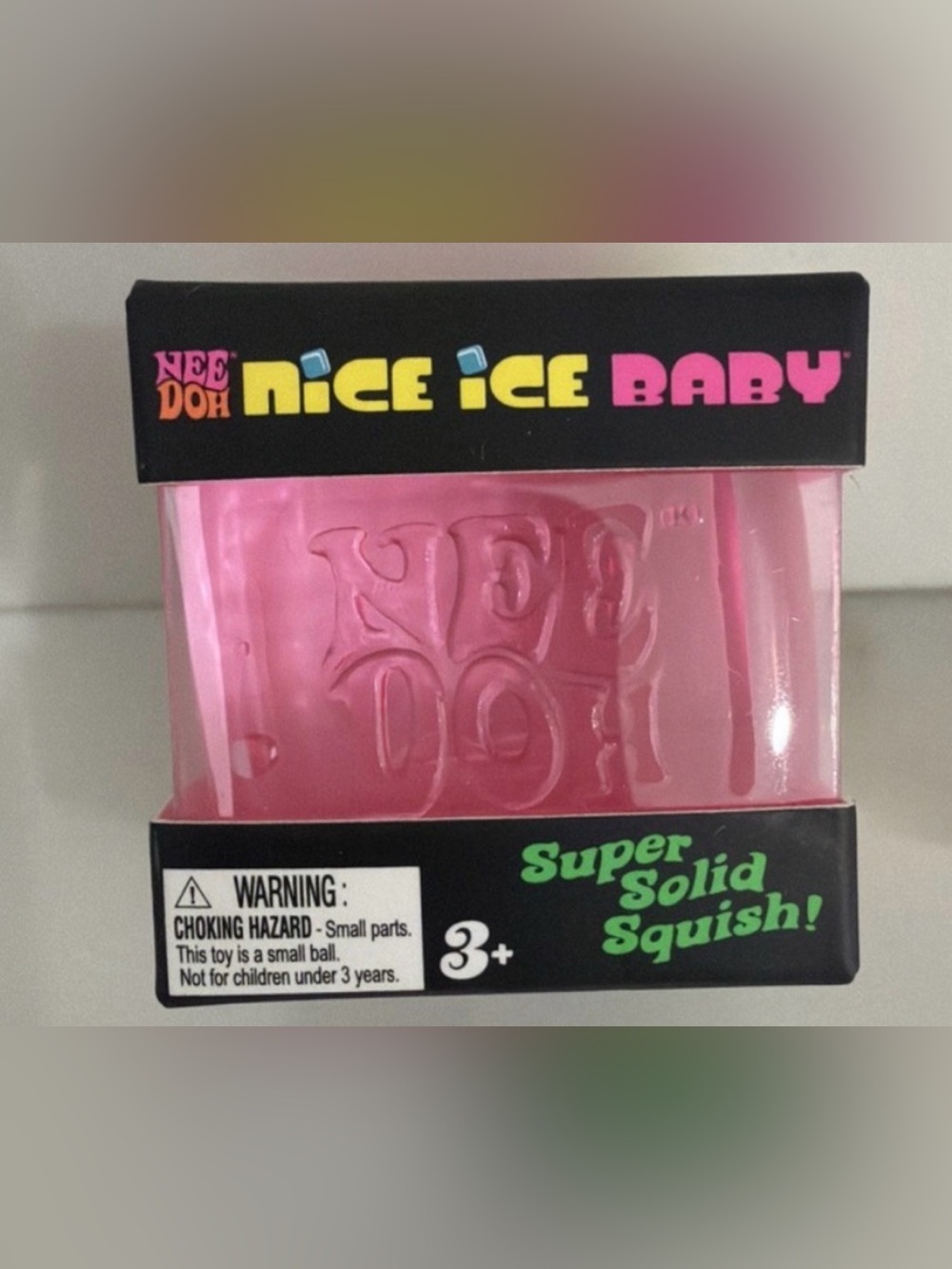 Nice Ice Baby Pink Super Solid Squish -